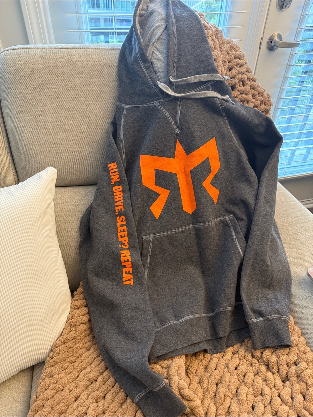 Ragnar Charcoal Gray Hooded Sweatshirt - Women